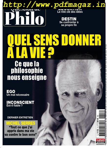 Question de Philosophie – 10 septembre 2019 Cover