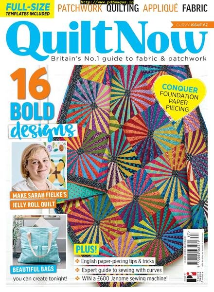 Quilt Now – September 2019 Cover