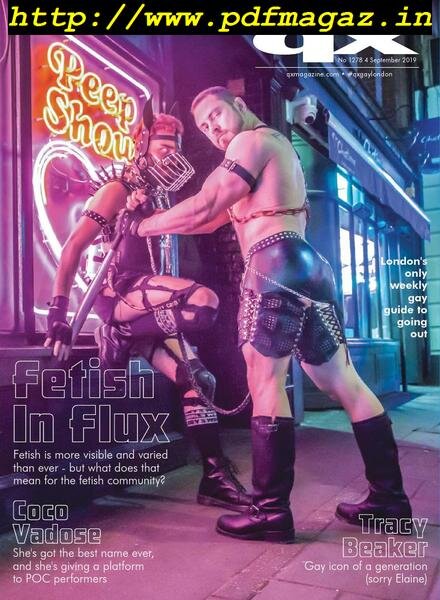 QX Magazine – 04 September 2019 Cover