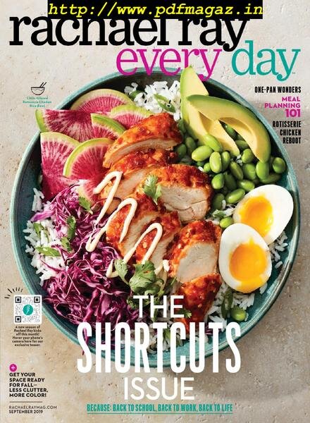 Rachael Ray Every Day – September 2019 Cover