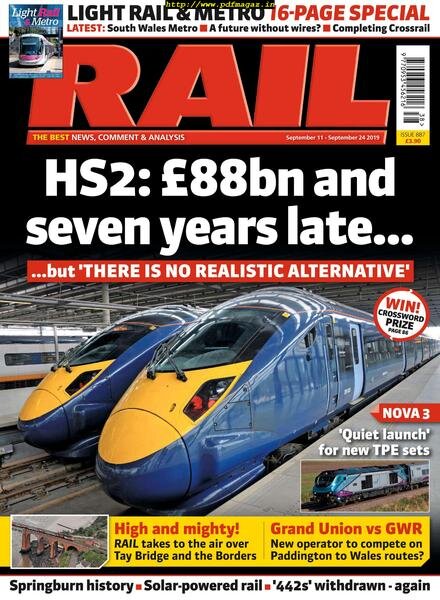 Rail – September 11, 2019 Cover