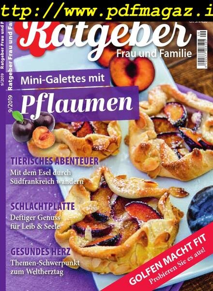 Ratgeber Frau und Familie – August 2019 Cover