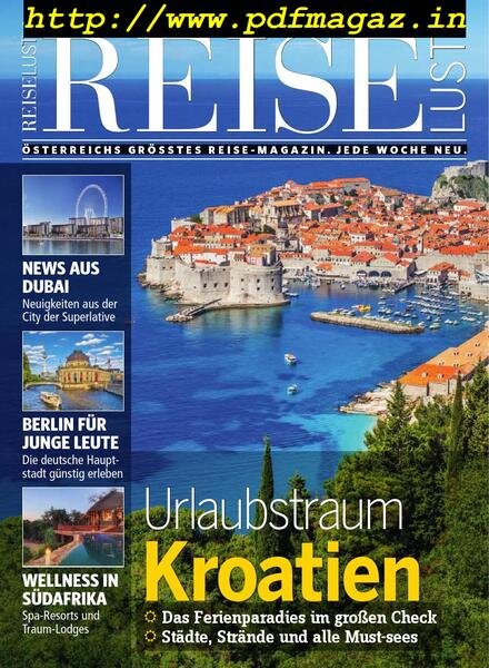 ReiseLust – 30 Juli 2019 Cover