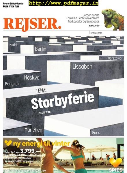 Rejser – 07 september 2019 Cover
