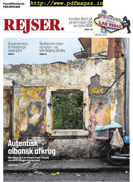 Rejser – 17 august 2019 Cover