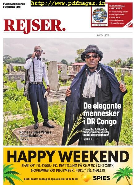 Rejser – 24 august 2019 Cover