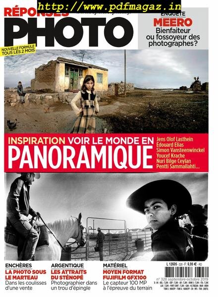 Reponses Photo – septembre 2019 Cover