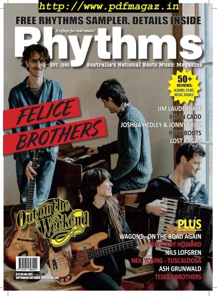 Rhythms Magazine – September-October 2019 Cover