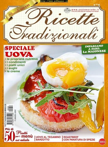 Ricette Tradizionali – luglio 2019 Cover