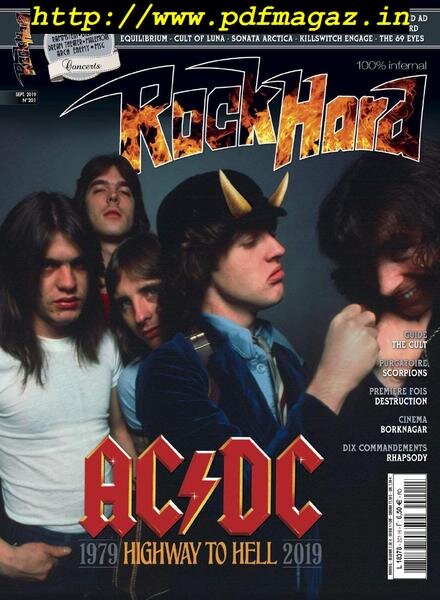 Rock Hard – septembre 2019 Cover