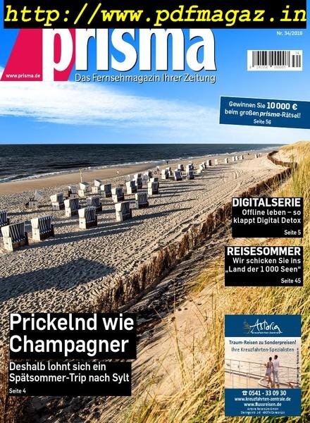 RTV-Programm – 24 August 2019 Cover