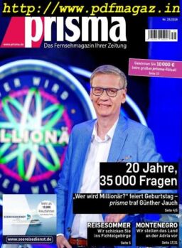 RTV-Programm – 31 August 2019