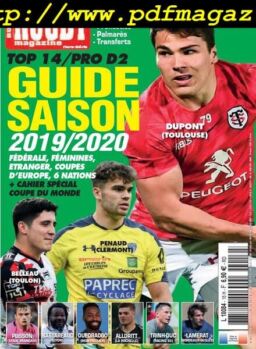 Rugby Magazine – septembre 2019