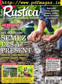 Rustica – 30 aout 2019