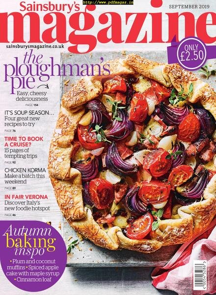 Sainsbury’s Magazine – August 2019 Cover