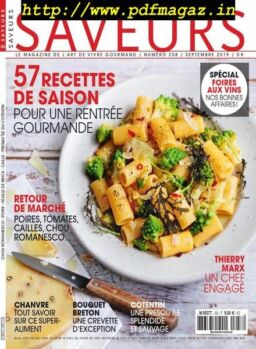 Saveurs France – Septembre 2019