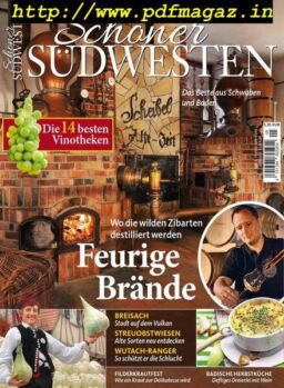 SchOner Sudwesten – August 2019