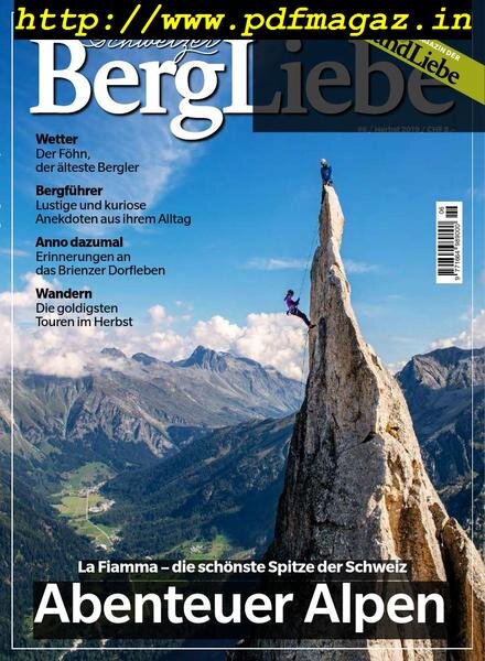 Schweizer Bergliebe – Herbst 2019 Cover