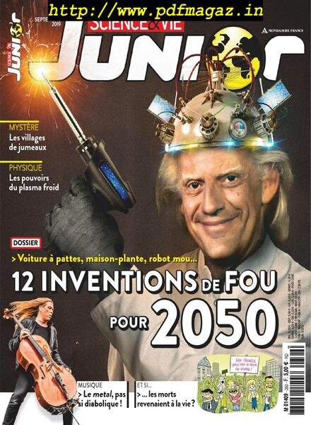 Science & Vie Junior – septembre 2019 Cover