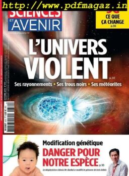 Sciences et Avenir – octobre 2019