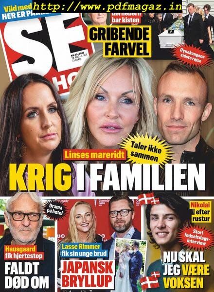 SE og HoR – 28 august 2019 Cover