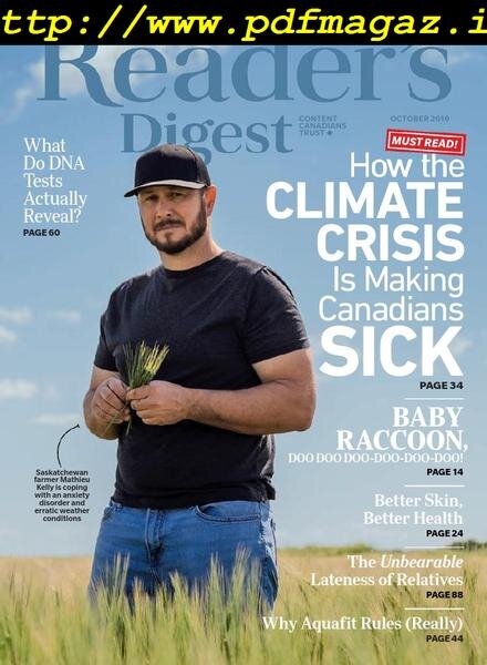 Selection du Reader’s Digest Canada – octobre 2019 Cover
