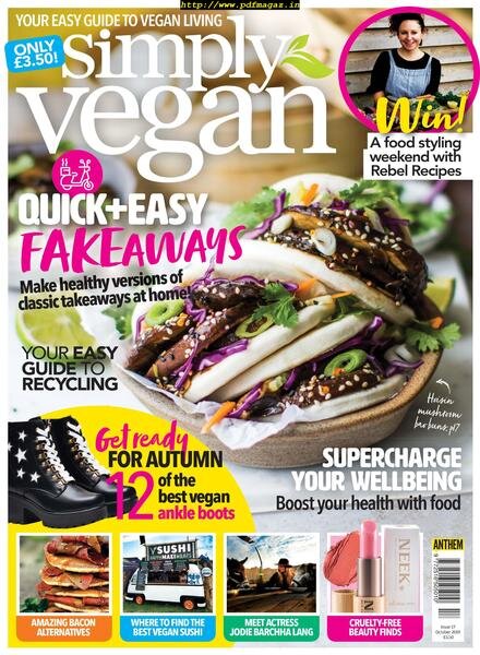 Simply Vegan – September 2019 Cover