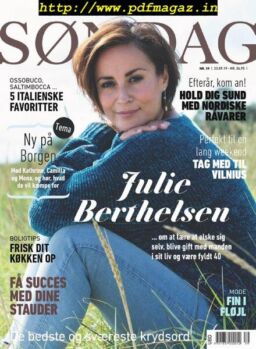 Sondag – 23 september 2019