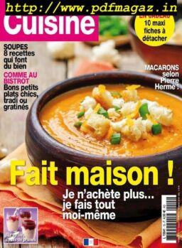 Special Cuisine – Octobre-Decembre 2019