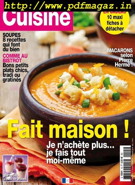 Special Cuisine – Octobre-Decembre 2019 Cover