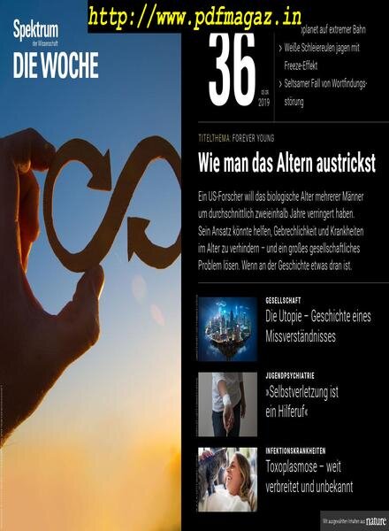 Spektrum Die Woche – 06 September 2019 Cover