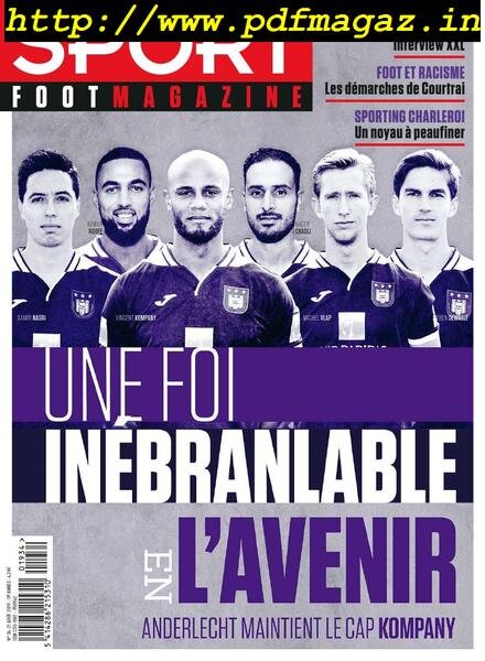 Sport Foot Magazine – 21 Aout 2019 Cover