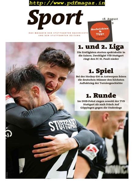 Sport Magazin – 18 August 2019 Cover
