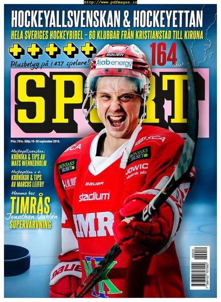 Sportbiblar – 19 september 2019 Cover