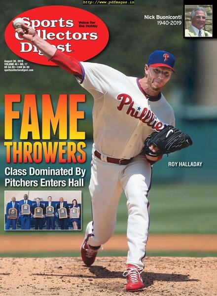 Sports Collectors Digest – 12 August 2019 Cover