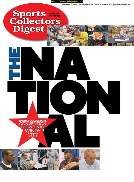 Sports Collectors Digest – 26 August 2019 Cover
