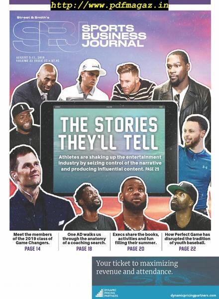 SportsBusiness Journal – 05 August 2019 Cover