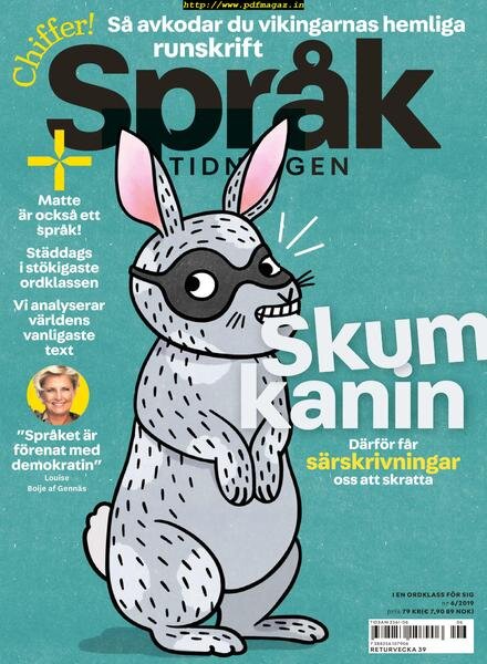 Spraktidningen – 14 augusti 2019 Cover