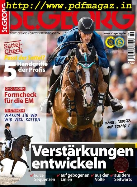 St Georg – August 2019 Cover