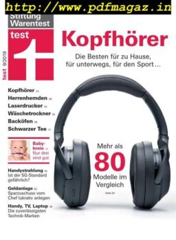 Stiftung Warentest Test – September 2019