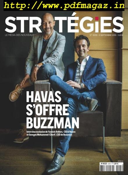 Strategies – 05 septembre 2019 Cover