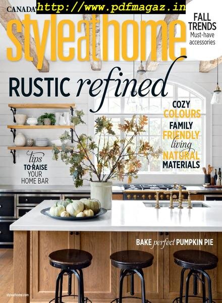 Style at Home Canada – October 2019 Cover