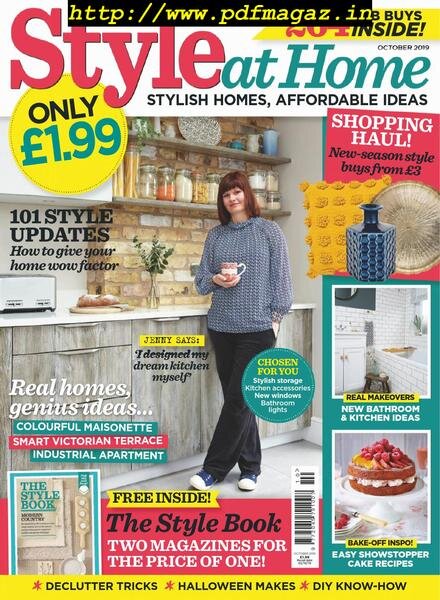 Style at Home UK – October 2019 Cover