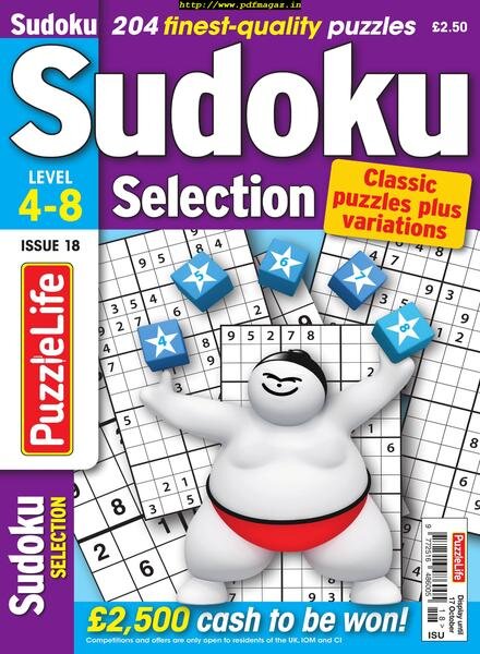 Sudoku Selection – September 2019 Cover
