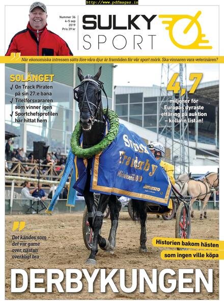 Sulkysport – 04 september 2019 Cover