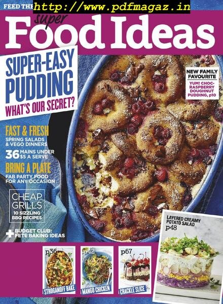 Super Food Ideas – October 2019 Cover