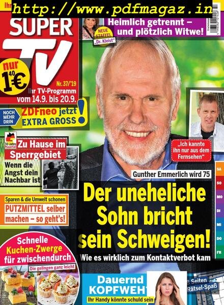 Super TV – 5 Septembre 2019 Cover