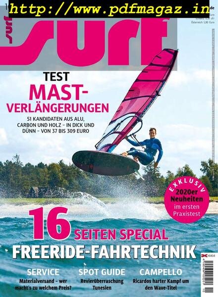 Surf Germany – Oktober 2019 Cover