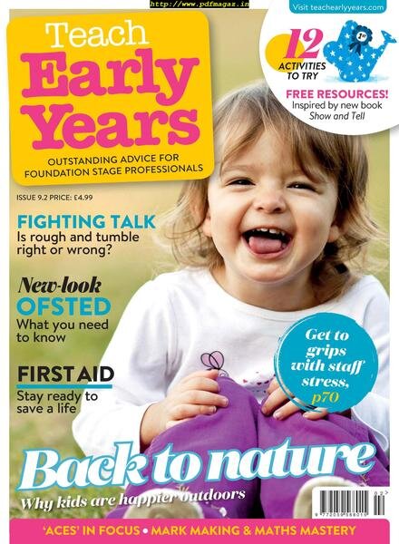 Teach Early Years – August 2019 Cover