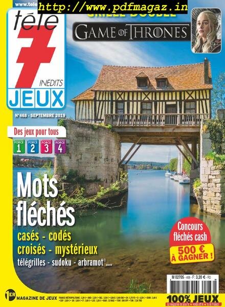 Tele 7 Jeux – septembre 2019 Cover